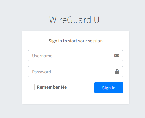 WireGuard-UI 安装和配置 WireGuard-UI 安装和配置