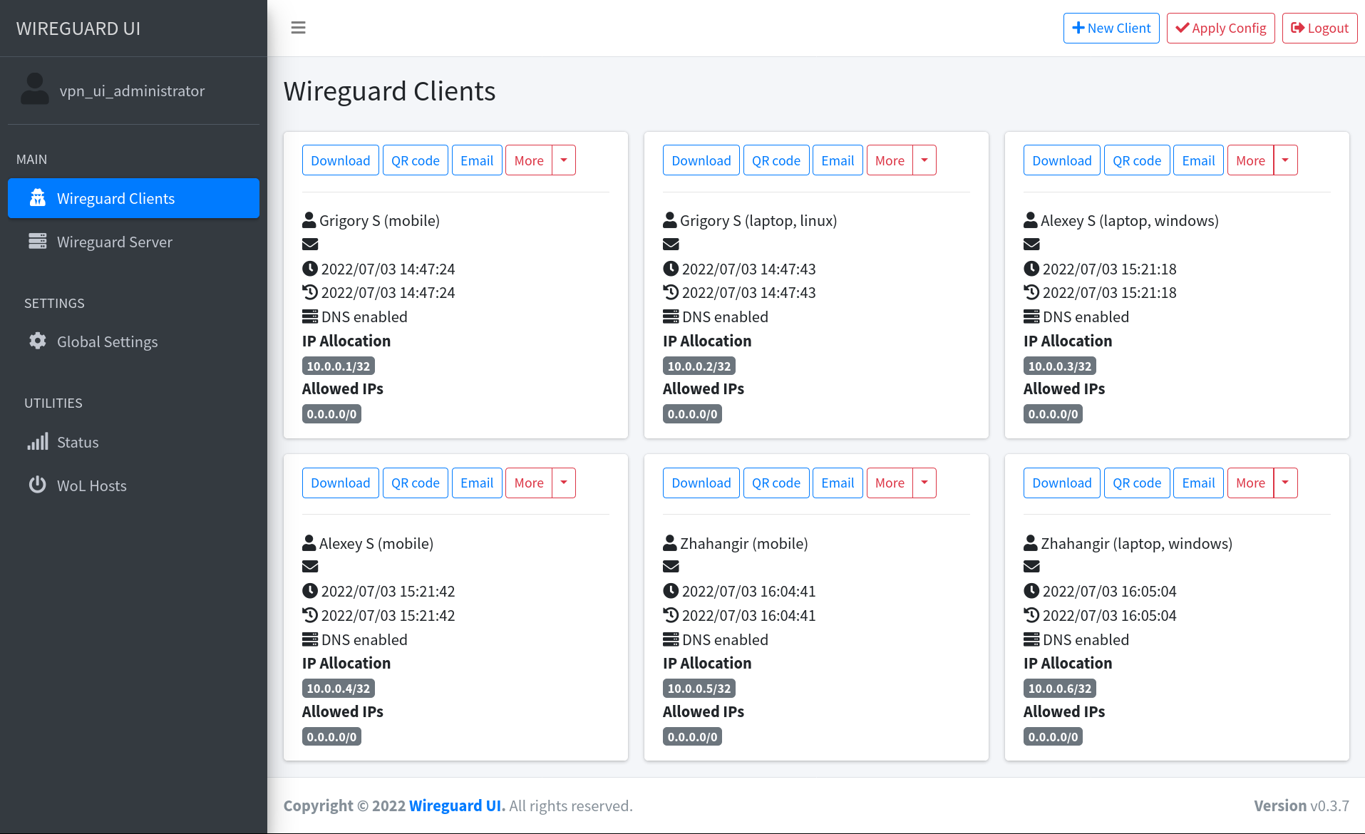 WireGuard-UI 安装和配置 WireGuard-UI 安装和配置