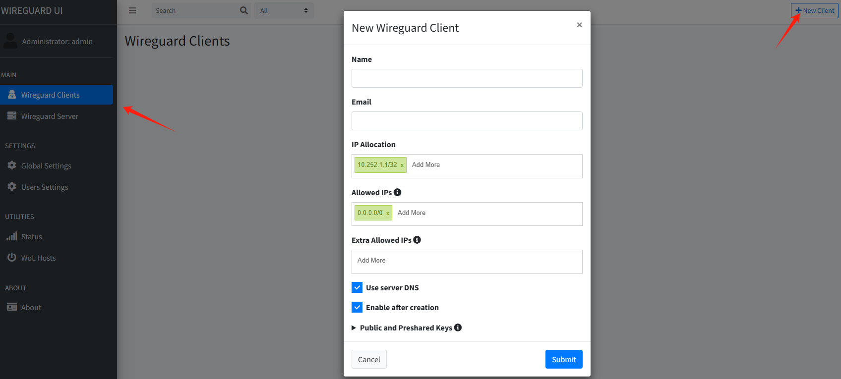 WireGuard-UI 安装和配置 WireGuard-UI 安装和配置